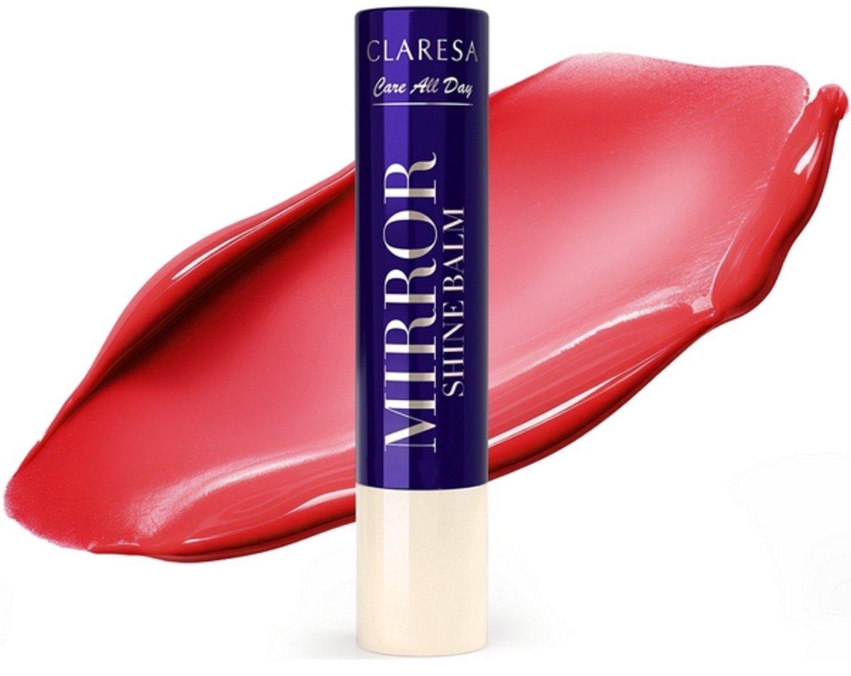 CLARESA CARE ALL DAY MIRROR QUEEN OF HEARTS SHINE BALM LIPPENBALSEM 3 GRAM