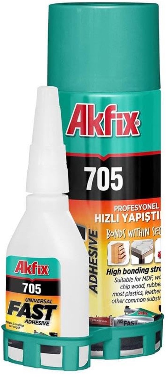Alleslijm 200 ml - extra sterk - met spray-activator - voor universele reparaties - Luxento