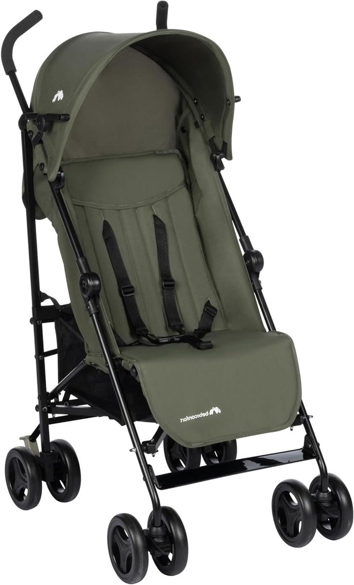 Kinderwagen Compact - Buggy Lichtgewicht - Reizen met baby - Inklapbaar Mechanisme - 6.6 kg - Groen