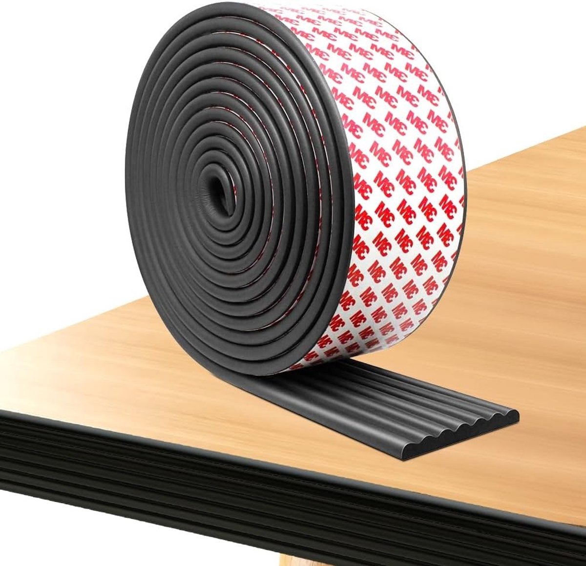 Veilige Hoekbescherming voor Kinderen - Zelfklevende Schuimrand voor Tafel en Meubels, Eenvoudige Installatie en Effectieve Bescherming