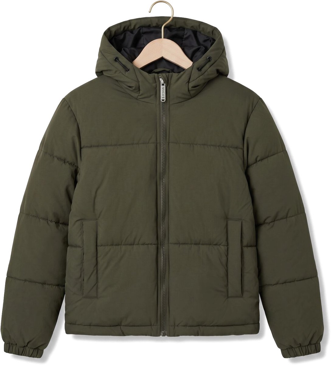 RAIZZED Jazzy Jassen Meisjes - Winterjas - Khaki - Maat 140