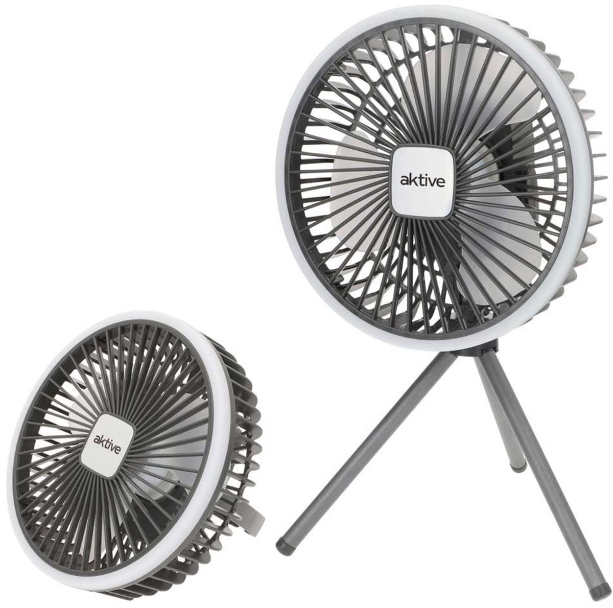 Stille koelventilator 3-in-1 - Ø 17 cm - inclusief statief en standaard - ideaal voor een rustige slaap - ShopVlot