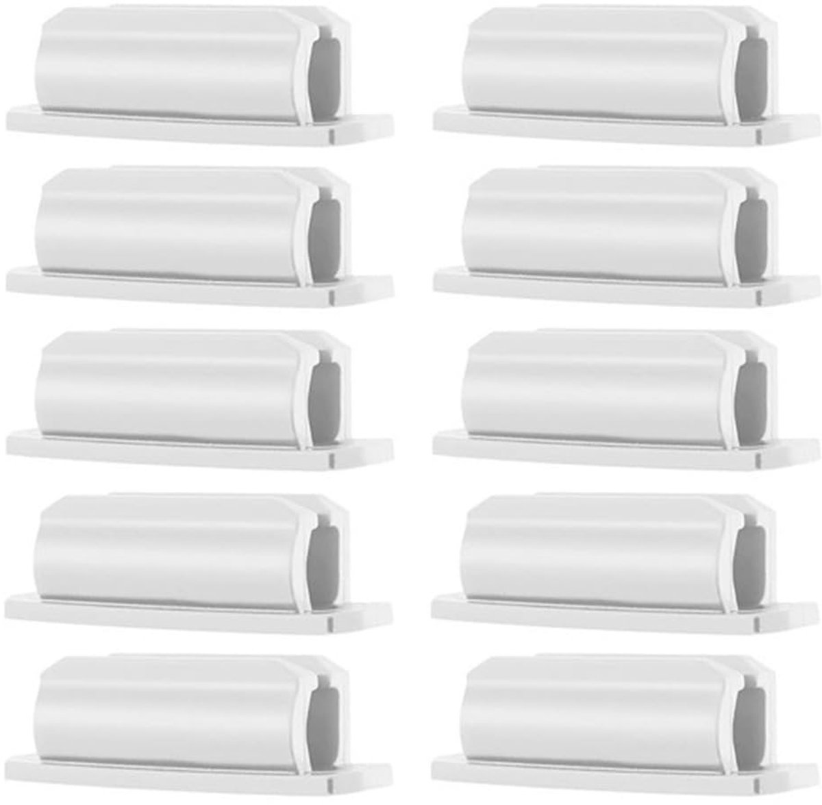 10 stuks zelfklevende siliconen pennenhouder clips, klemmen draagbare potloodclip pennenhouders, zelfklevende - ShopVlot