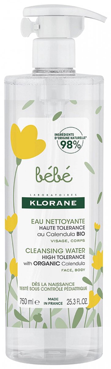 Klorane Bébé Reinigingswater 750 ml