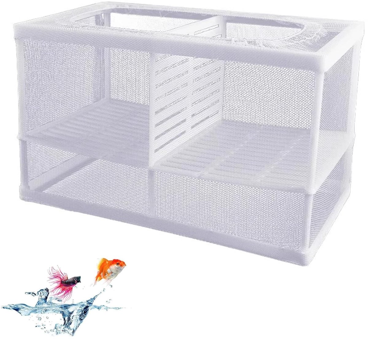 Dailygoods- Opbergkast - Aquarium Isolatiebox - Visbroed Isolatie - Duurzaam Materiaal - Geschikt voor Alle Aquaria - Afmetingen 26 x 15 x 15 cm - Aquariumisolator