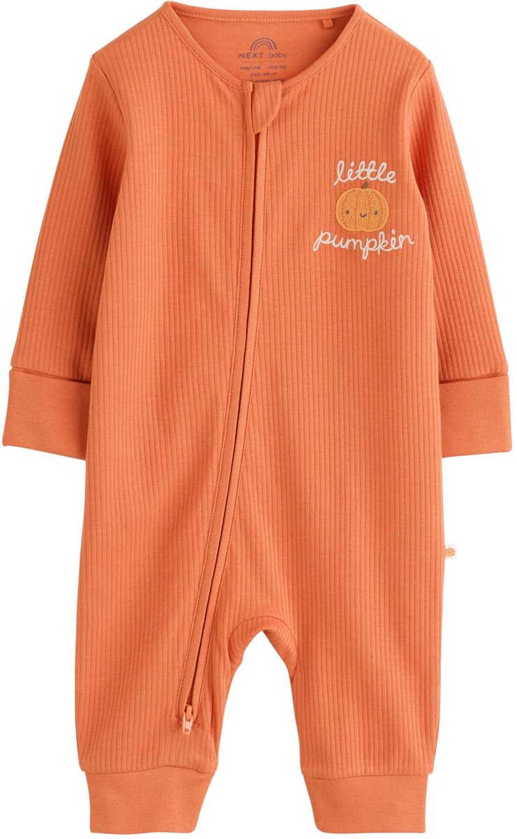 Next - Jongens - Babypyjama met tweewegrits - Oranje