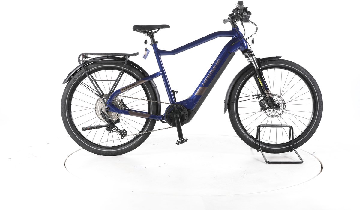Haibike Trekking 7 Elektrische trekkingfiets Yamaha Accu 630Wh 27,5" blauw Pro