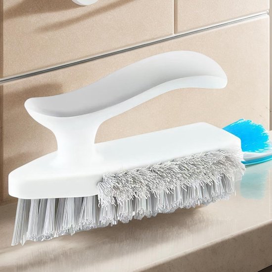 Voegenreinigingsborstel - Ergonomische borstel - Keuken en badkamer reinigen - Robuust polypropyleen materiaal - 16 x 10 x 8 cm — afbeelding 3