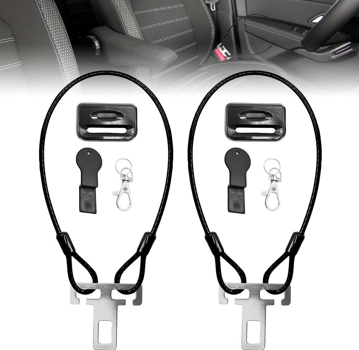 Omgoods - 2 Stuks Diebstahlschutz voor Motorhomes en Auto's