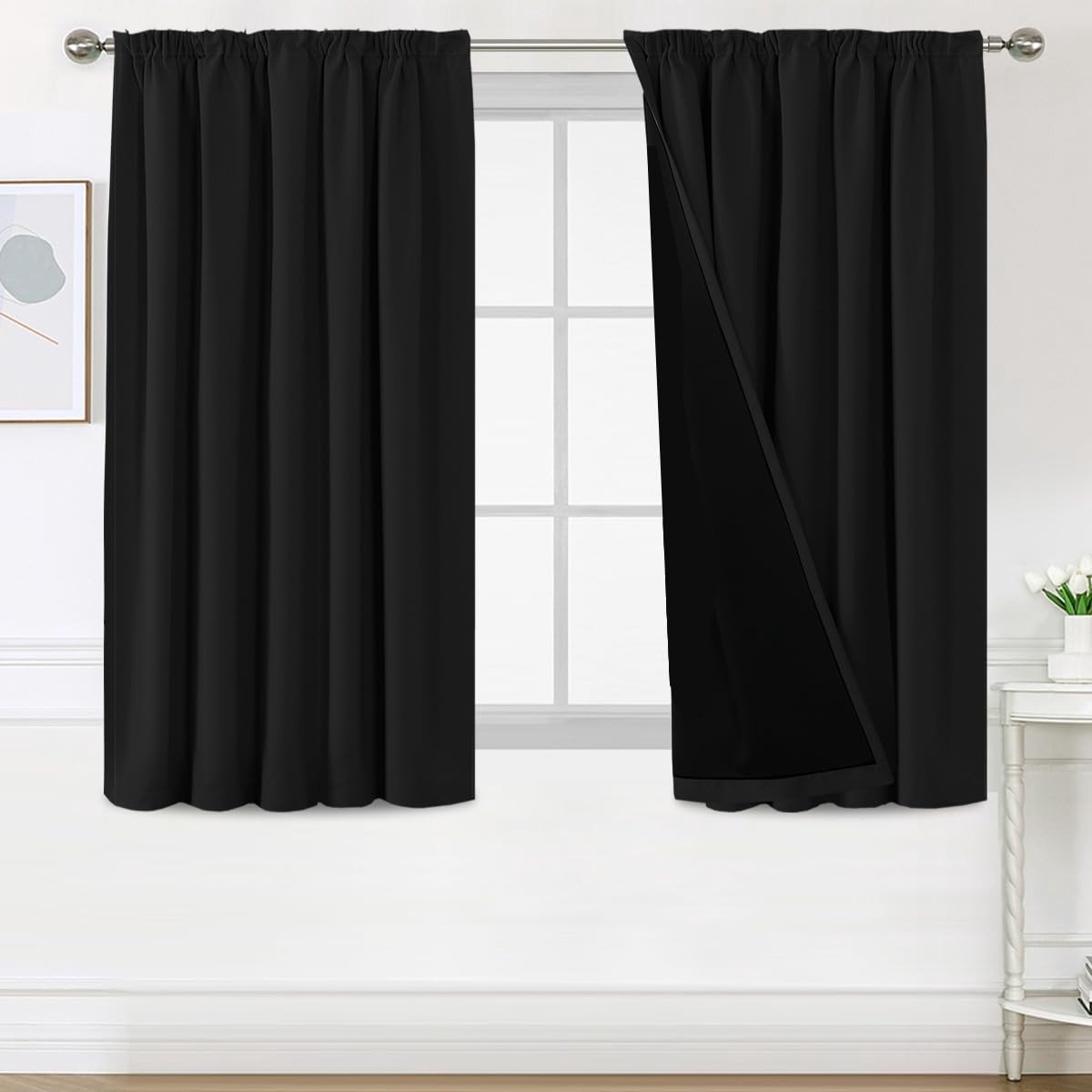 100% Blackout Gordijnen - Modern en Isolerend voor Woonkamer & Slaapkamer