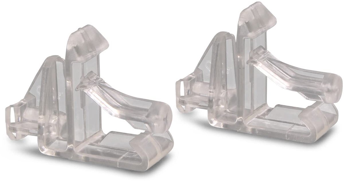 Omgoods - 2 x Houder voor Decoratieve Plaat - Geschikt voor Afzuigkappen