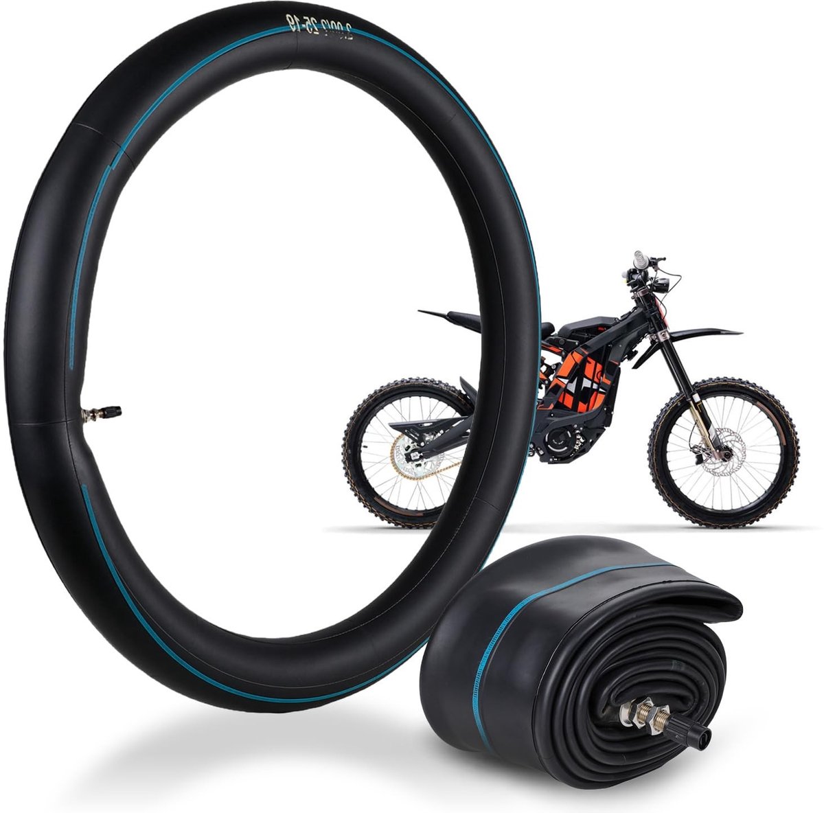 Omgoods - Binnenband voor Dirtbike - Rubber Wieldop
