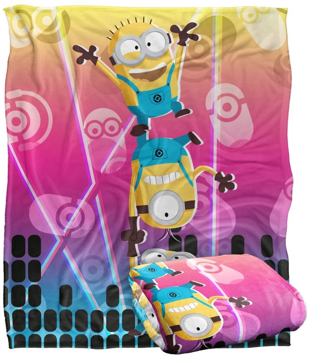 Omgoods - Rave Silky Touch Throw Blanket 60 x 50 Inches