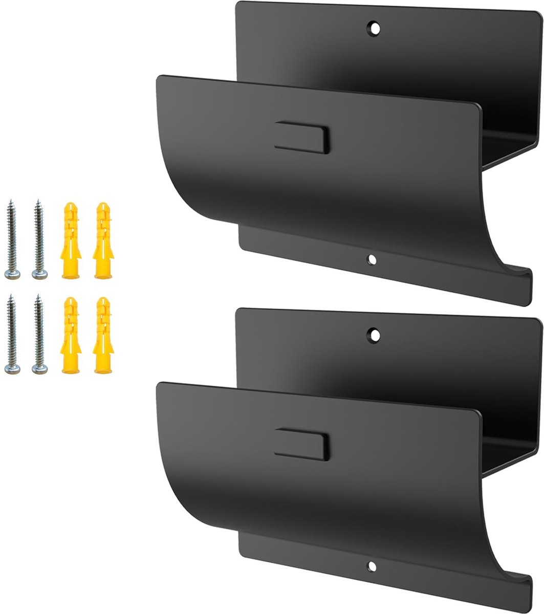 Omgoods - Heavy-Duty Ladder Hangers voor Muurbevestiging - 2 Stuks