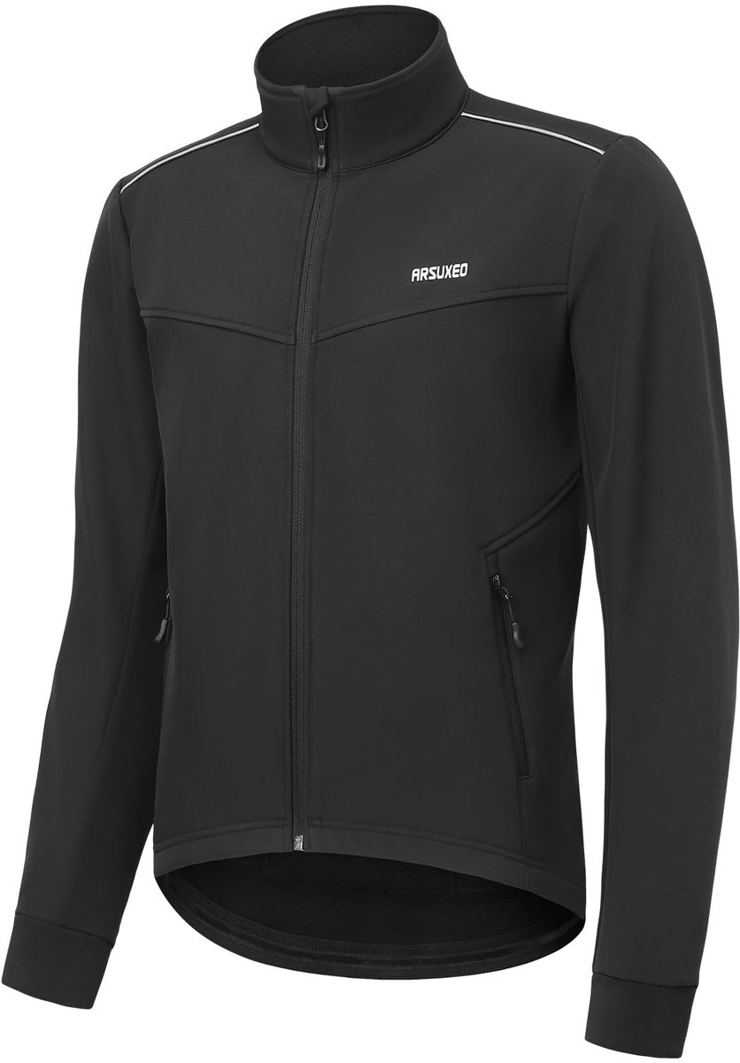 Omgoods - Thermische Winter Fietsjacket voor Mannen - Winddicht en Waterdicht