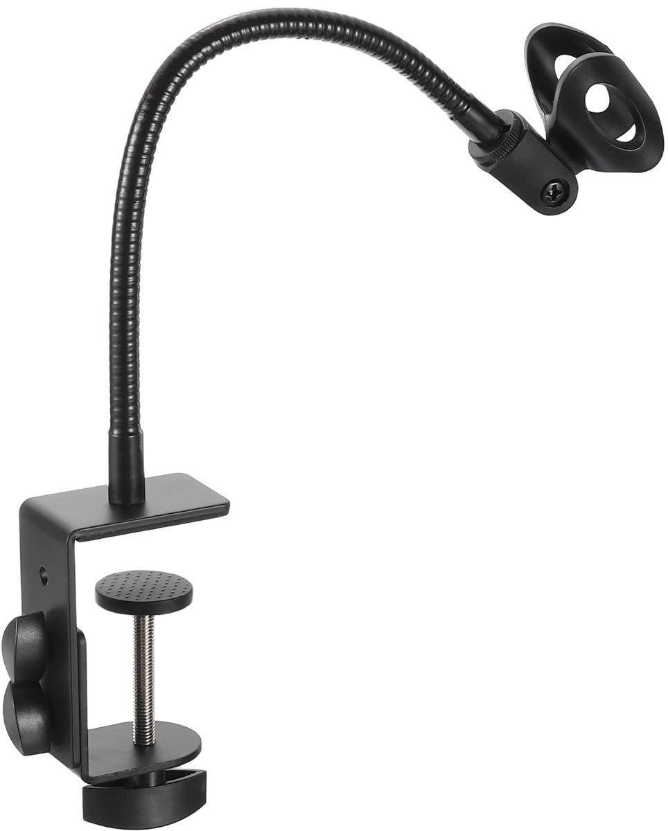 Omgoods - Zwanenhals Microfoonstandaard voor Bureau - Flexibele Arm voor Livestreaming