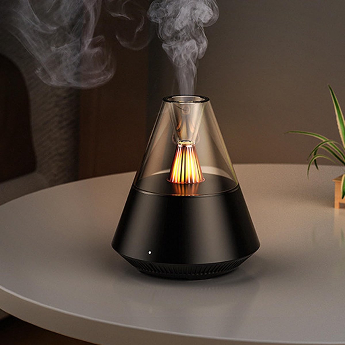 Omgoods - Draagbare Aroma Diffuser met Koele Mist en Warm Licht Effect