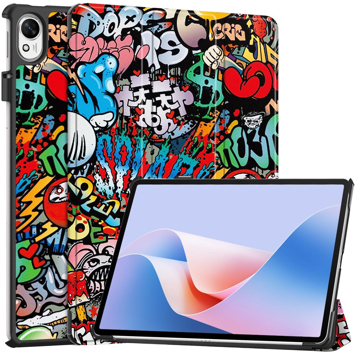 Omgoods - Beschermhoes voor Huawei MatePad 11.5S/Air 11.5 - Slimme Case met Stand en Auto Sleep/Wake Functie
