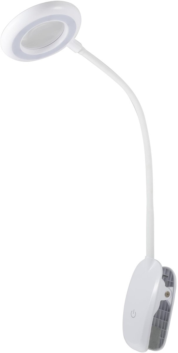 Omgoods - Clip-on LED Loupe - 3x Vergroting met Oplaadbare Lamp