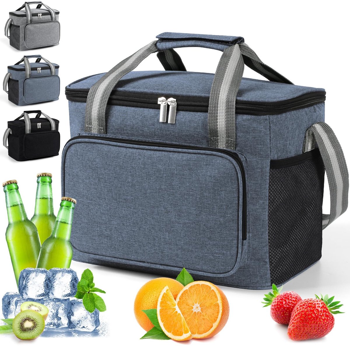 Omgoods - Opvouwbare Koeltas voor Onderweg - Ideaal voor Picknick en Camping