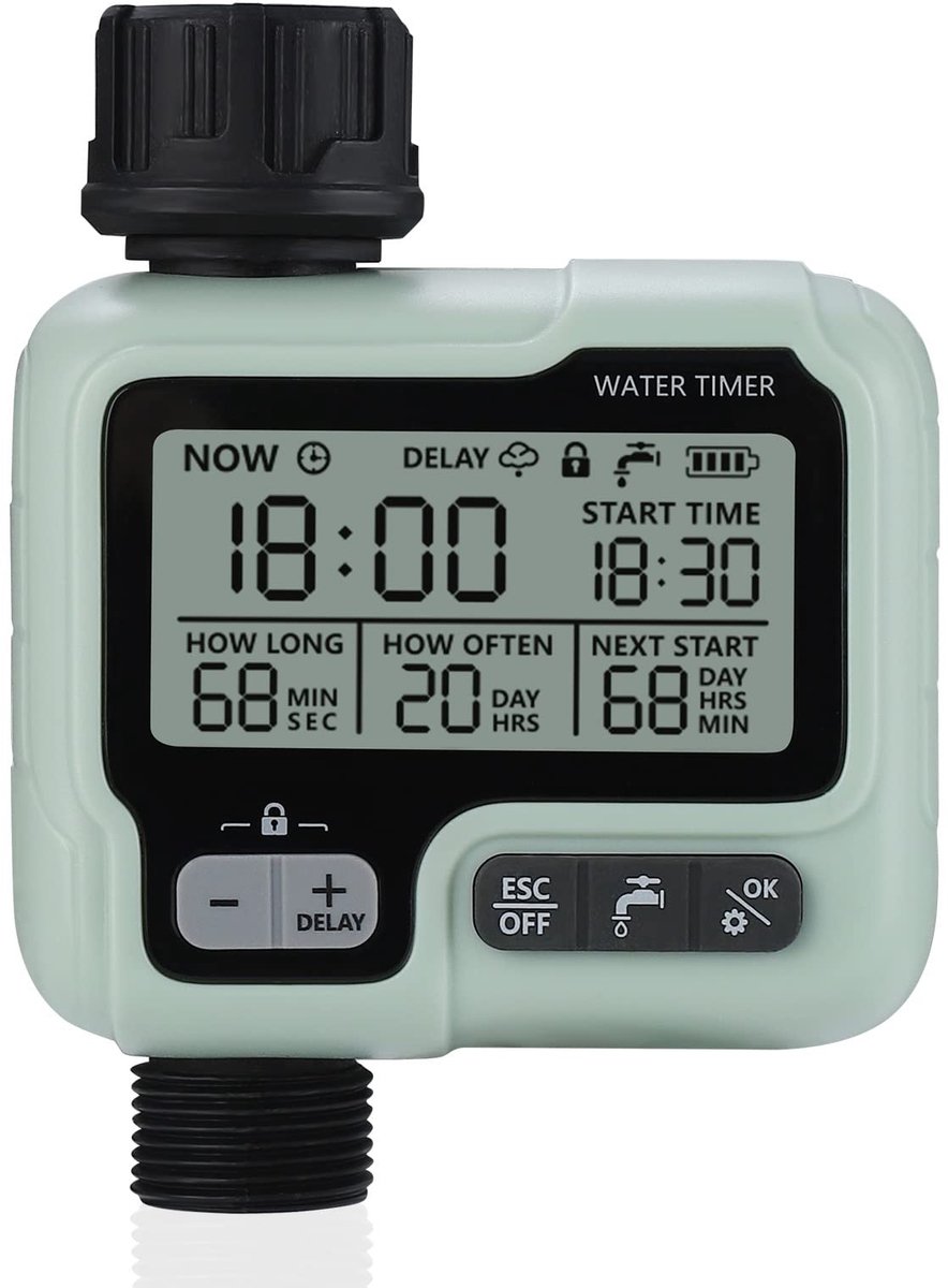Omgoods - Automatische Irrigatiesystemen voor Tuin - Waterdichte en Multifunctionele Watering Timer