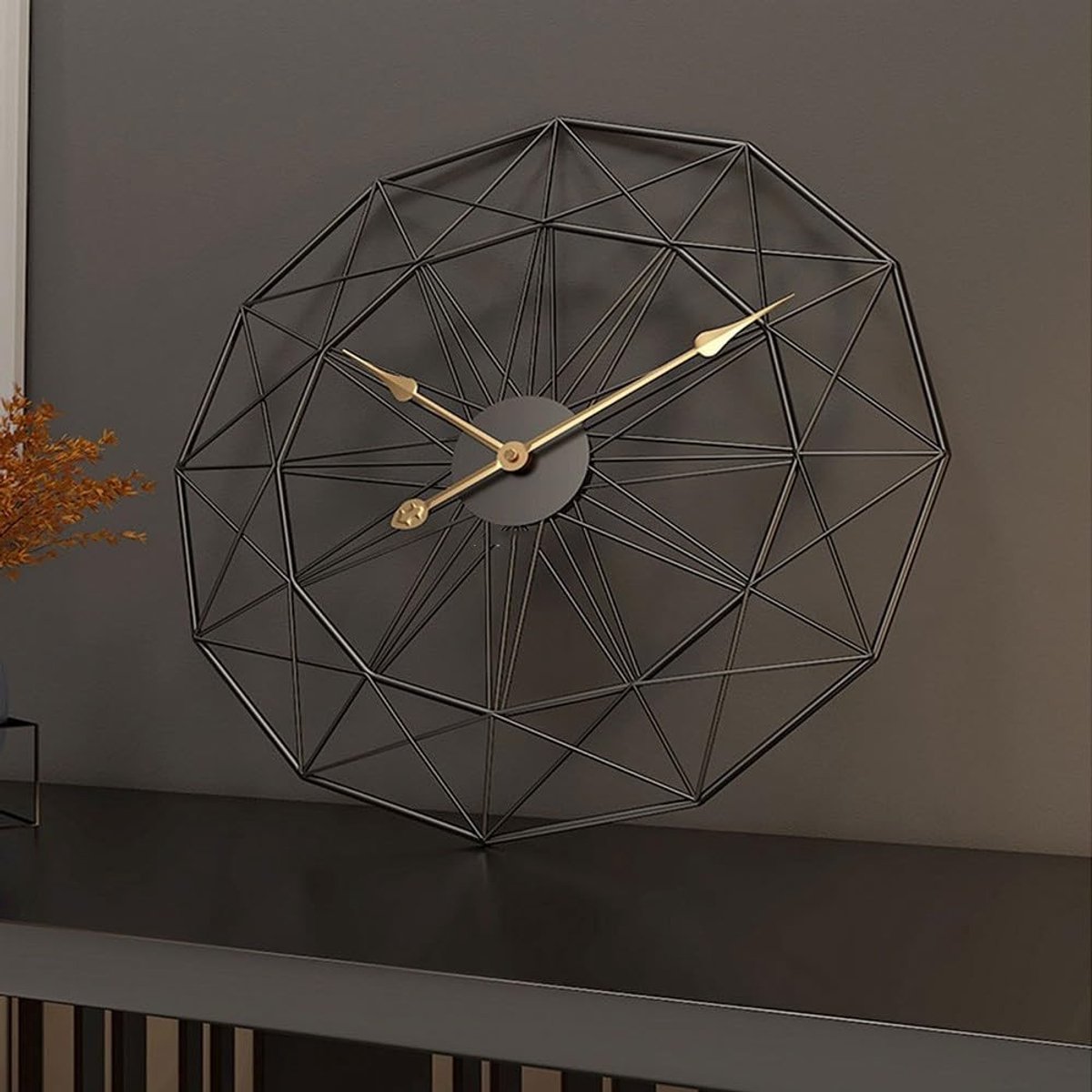 Omgoods - Grote Wandklok Beweging - Hoge Koppeling en Stille Quartz Mechanisme