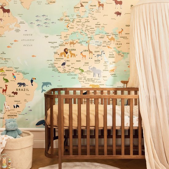 Jollein Opbergmand Fluffy Sand — afbeelding 4