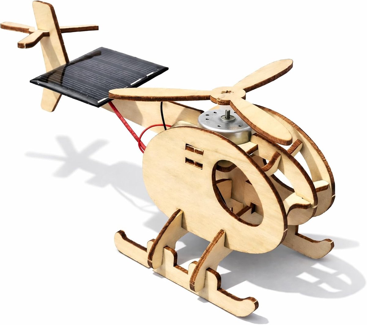 Houten Vliegtuig 3D Puzzel Set, Bouwdoos voor Kinderen, Educatief Speelgoed, Creatieve DIY Cadeaus, Houten Knutselprojecten