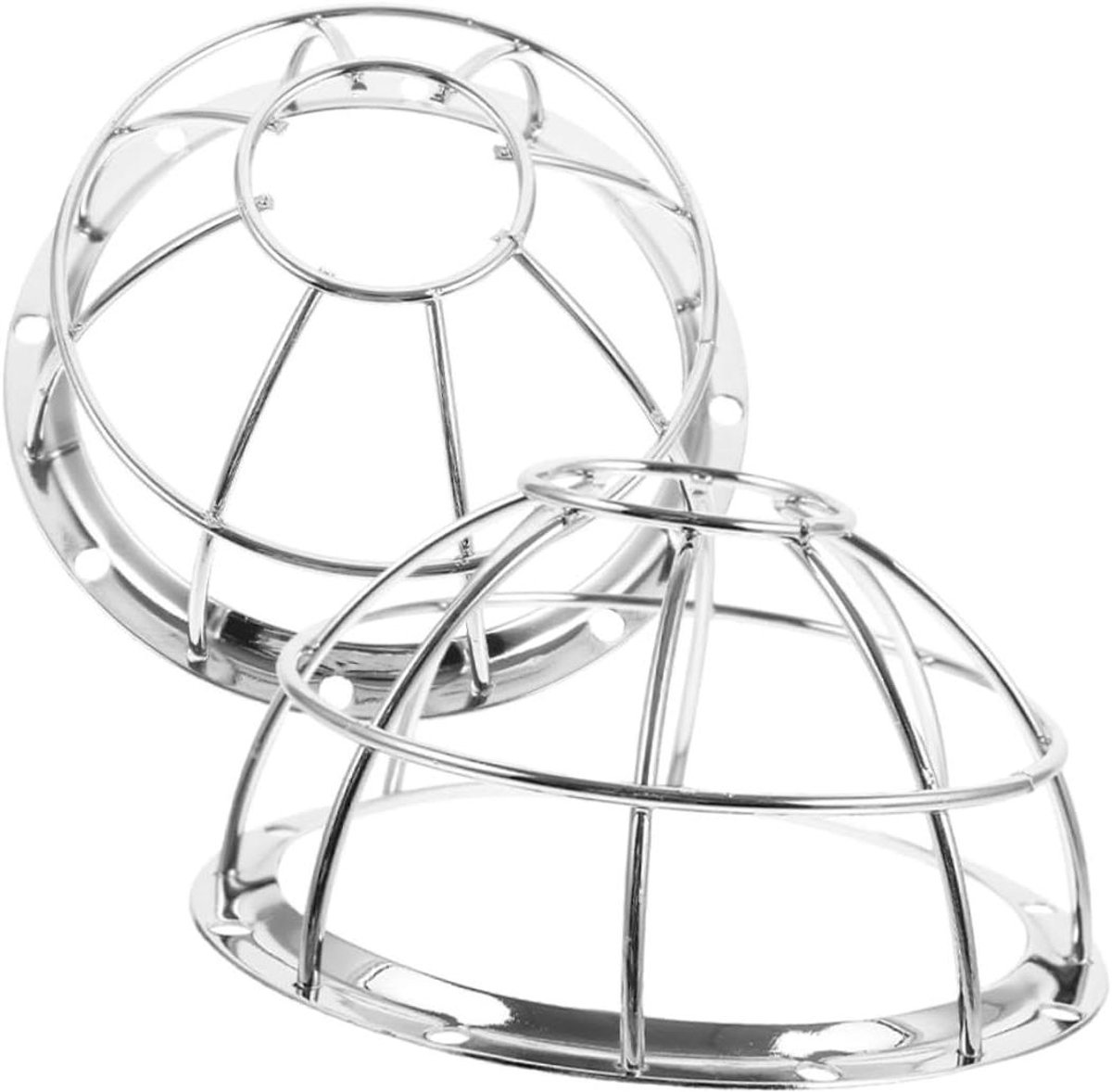 Draadbeschermers Rookmelders - Sensorhoezen Alarm - Veiligheid Verhogend - Roestvrij Staal - 13.2 cm - Zilver