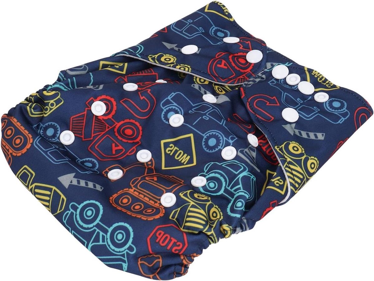 Herbruikbare Babyluierbroekjes - Oefenbroekjes Zindelijkheid - Peutertraining - Lekvrije Ademende Stof - 3-6 Jaar - Blauw