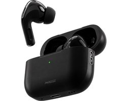 Phreeze TWS7 Pro - Draadloze Oordopjes - Active Noise Cancelling - Bluetooth Oordopjes - ANC Oortjes - In Ear Oordopjes - Voor Bellen, Muziek & Fitness - Aanraakbediening - Lange Batterijduur - Zwart