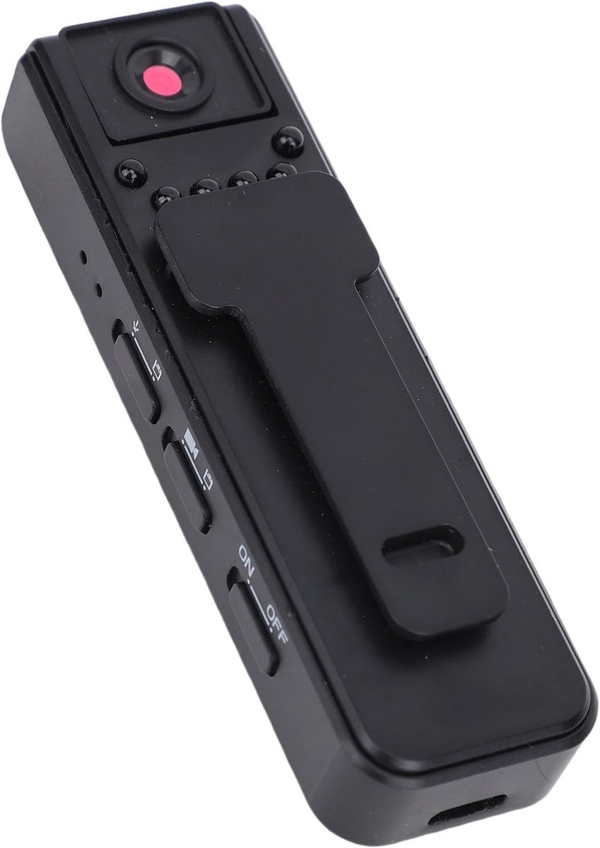 SnelShoppen - 1080P HD Camera met 180 Graden Rotatie Lens, Professionele Geluidsdemping, Eenvoudige Knopbediening, Draagbaar Ontwerp met Anti-Trilling