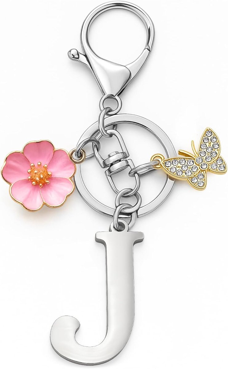 Initielkarabiner, Sleutelhangers Cadeaus voor Vrouwen Afstuderen