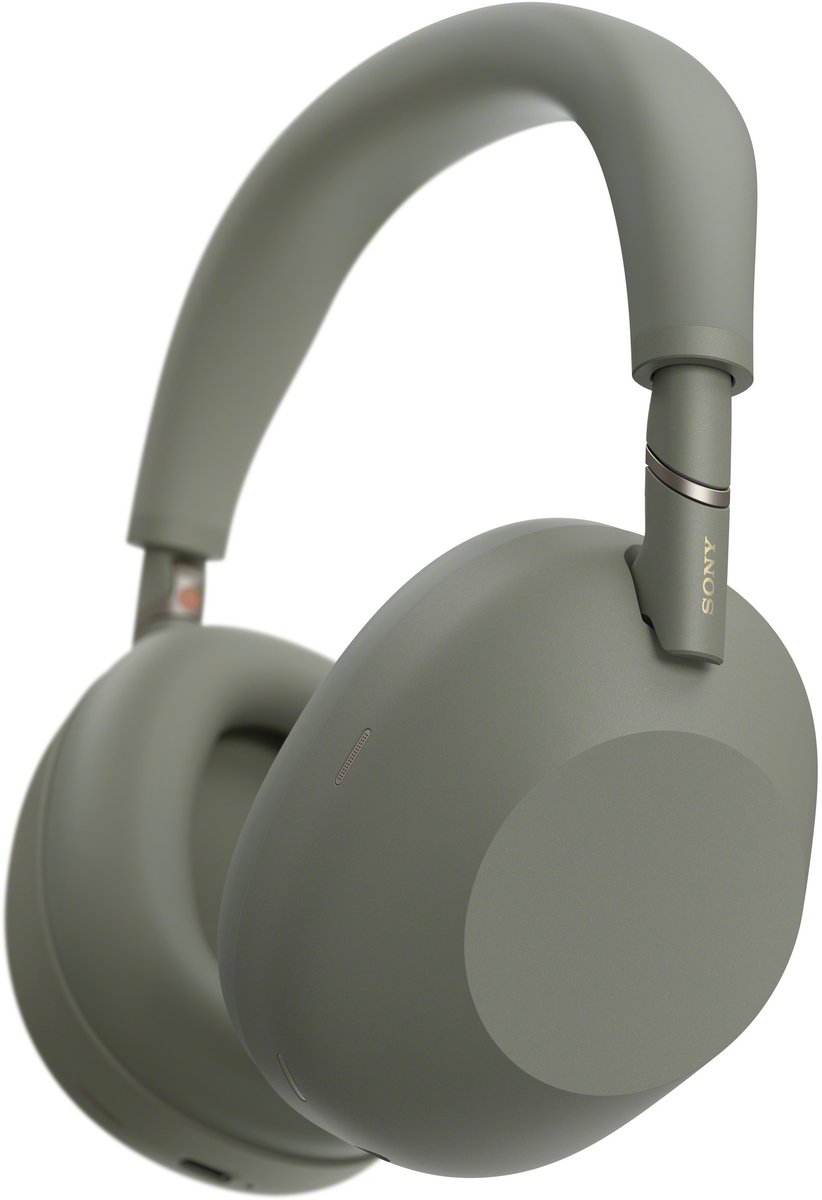Sony WH-1000XM6 Draadloze Koptelefoon met Noise Cancelling Olijfgroen - Sony Europe B.V. - €359,00