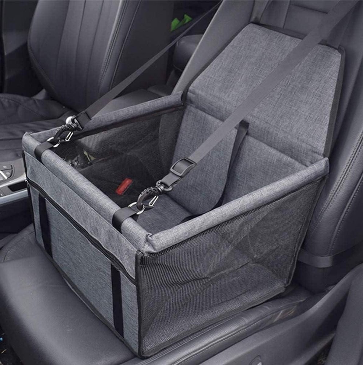 Hondenautostoel - Hondenzitje Auto - Veilig Reizen - Waterdicht Ademend Materiaal - Tot 6 kg - Zwart