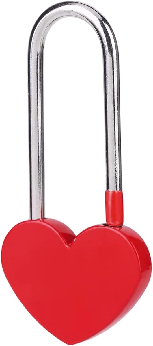 Liefdesslot in hartvorm, rood liefdesslot, liefdesslot, hartslot