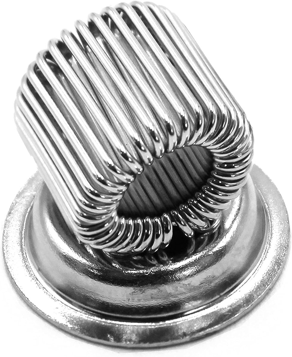 SnelShoppen - Magnetische Penhouder met Clip voor Kantoor of Thuis - Roestvrij Staal - Ideaal voor Artsen, Verpleegkundigen en Keuken - 1 Penhouder -
