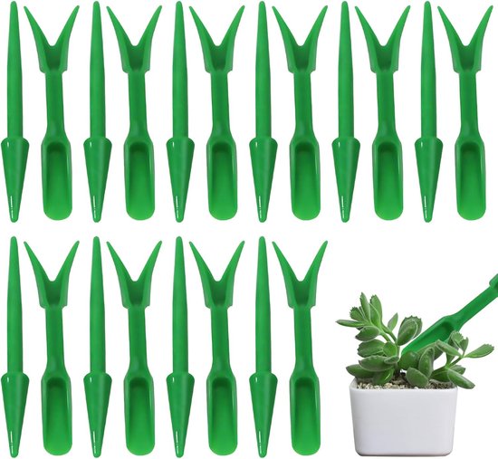 Bollenplanter Sets - Tuin Dibber Verplanter - Planten Bollen Zaaien - Mini Grondperforator Ontwerp - 10 Sets - Donkergroen — afbeelding 5