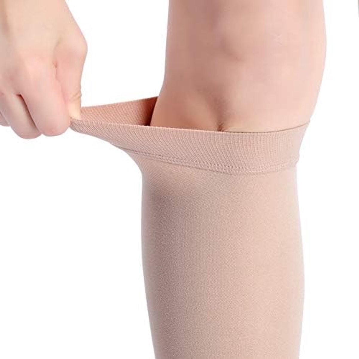 Sokken voor Heren Dames, Open Teen Compressiekousen, 20-30 MmHg