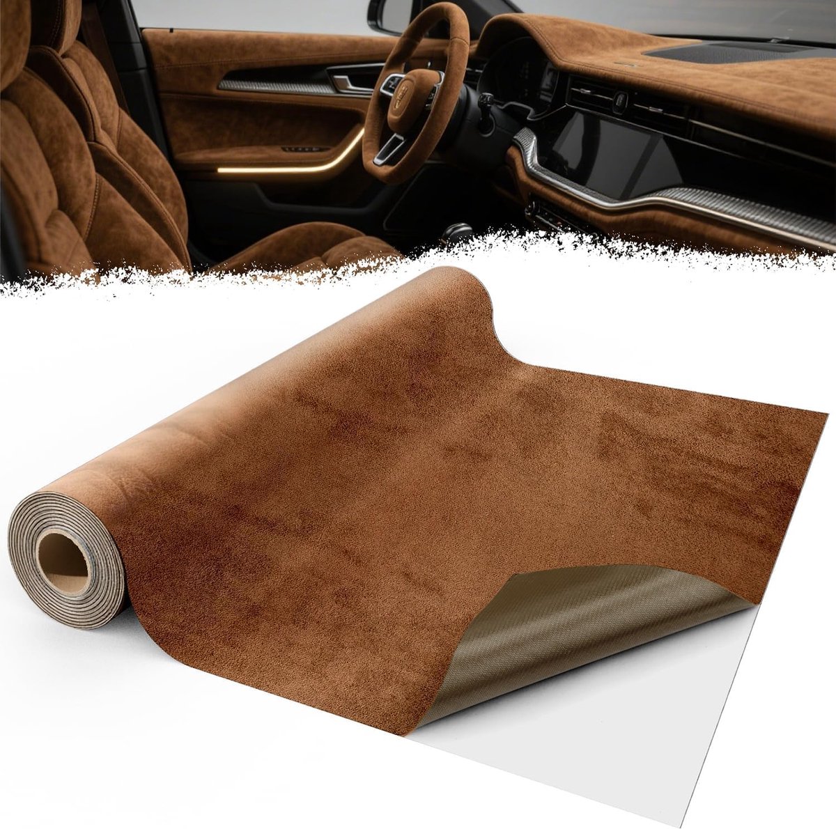 Zelfklevende Suède Stof 200x40 cm Fluwelen Microfiber Stof Faux