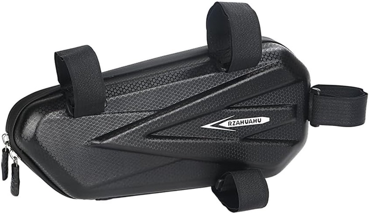 SnelShoppen - PVC Motorfiets Zijopslagtas Linkerzijde, Waterdichte Tas voor Motorfiets, Fietsen en Sport, Ruimtebesparend, Zwart, Voor Lange Rit en Av