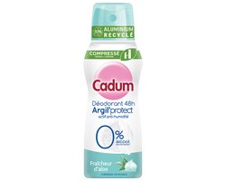 Cadum Argil'Protect Deodorant 48H Aloë Frisheid Spray 100 ml