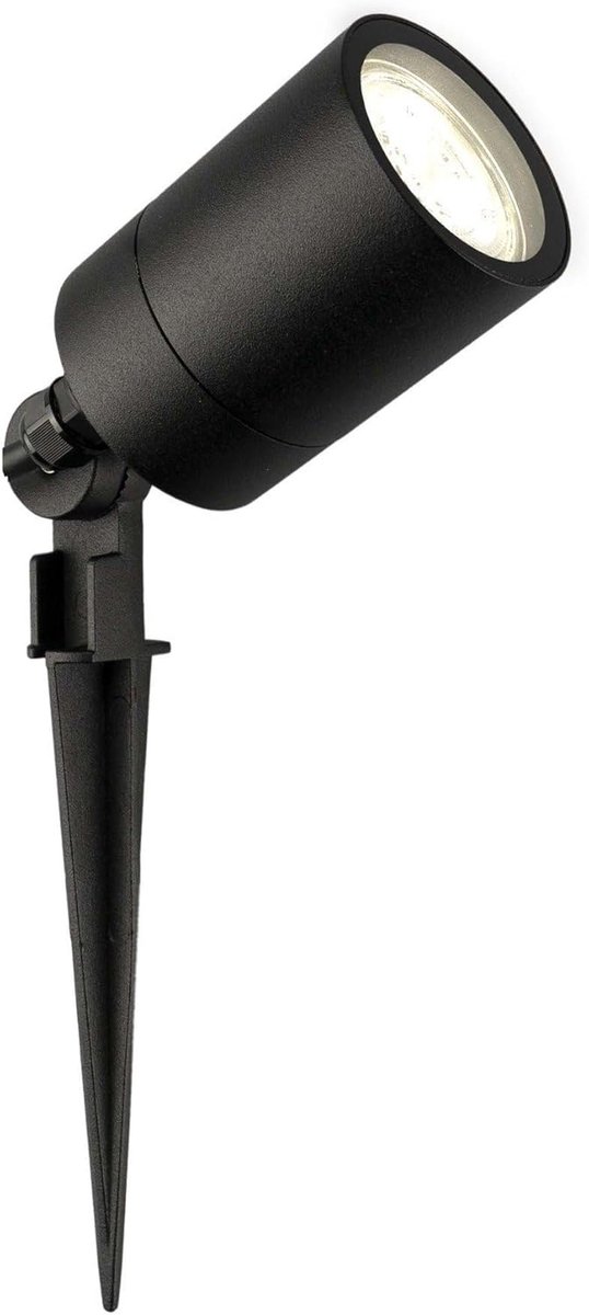 Led Prikspot met grondspies 2m neutraal wit 1W Gu10 waterdicht Ip65