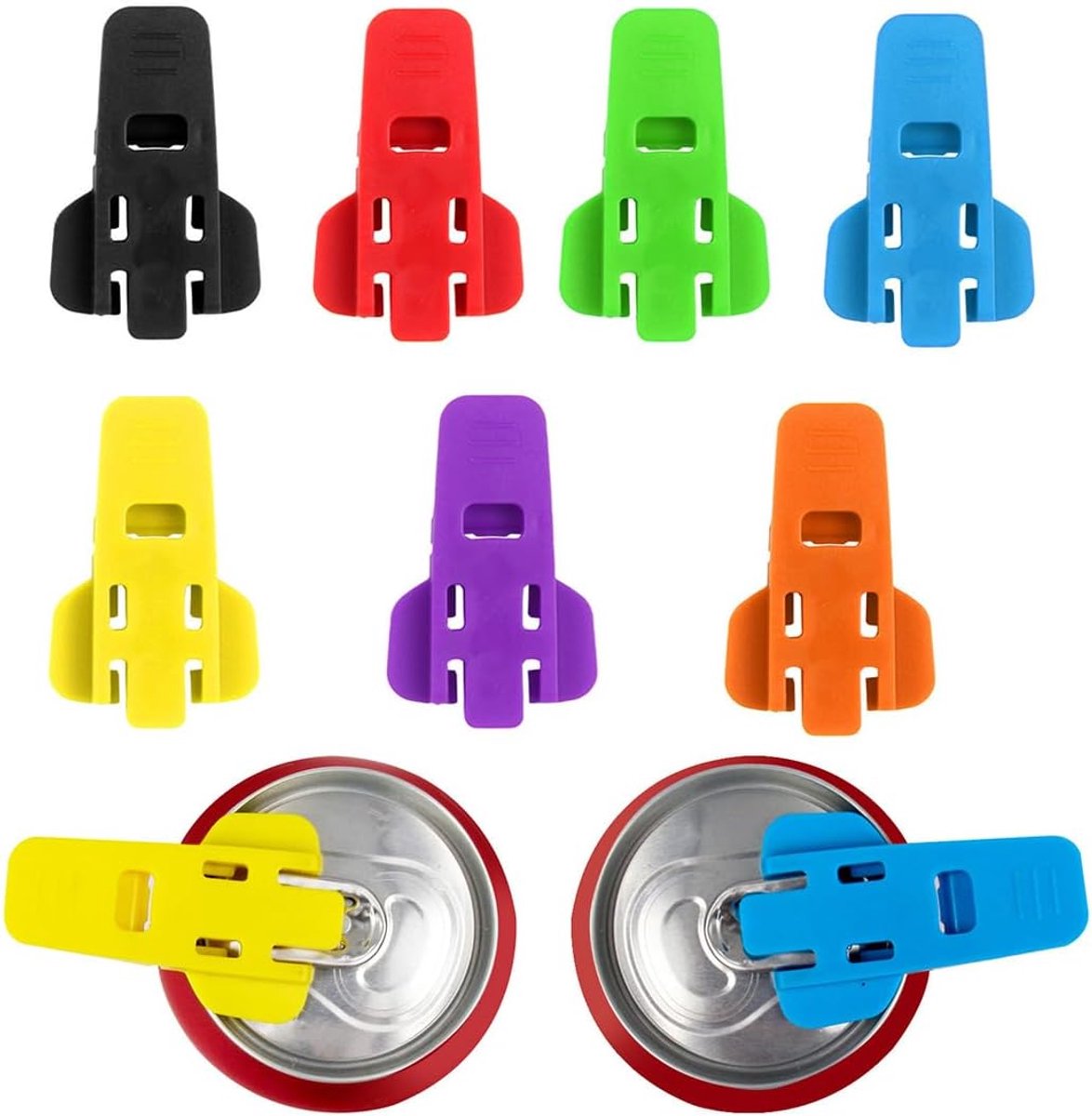 7 stuks blikjesopener en sluiting, eenvoudige handmatige blikopener