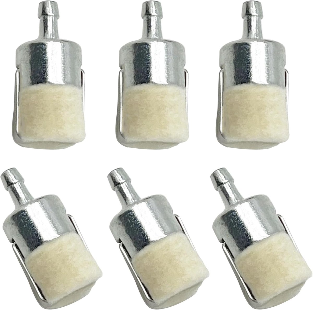 6 stuks brandstoffilter, vervanging voor Echo Stihl String Trimmer
