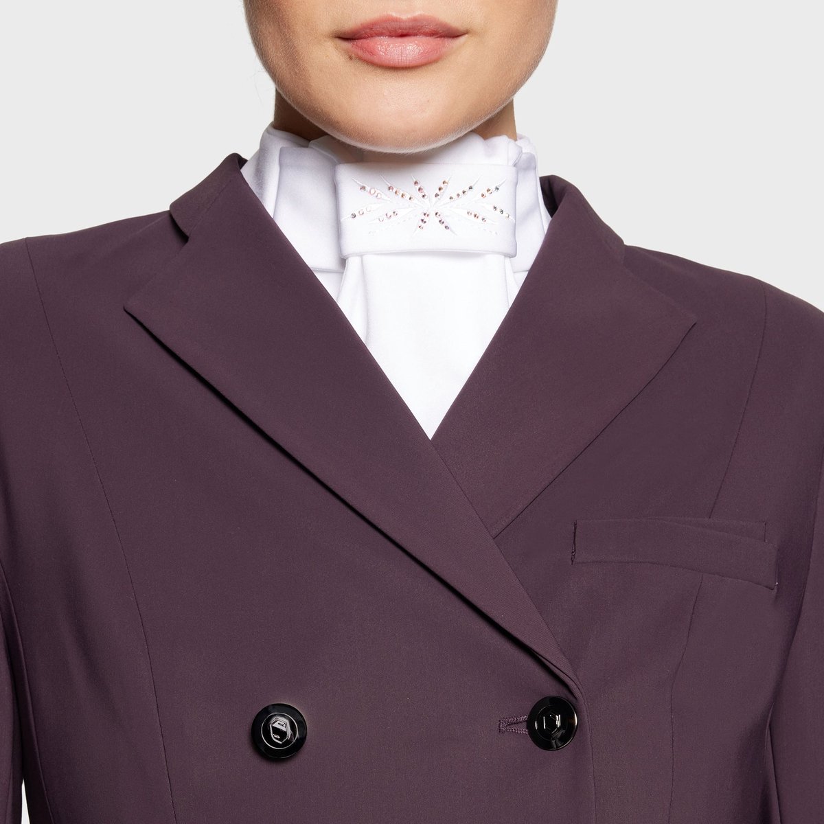 Samshield Plastron Flower XS/S Wit Holo