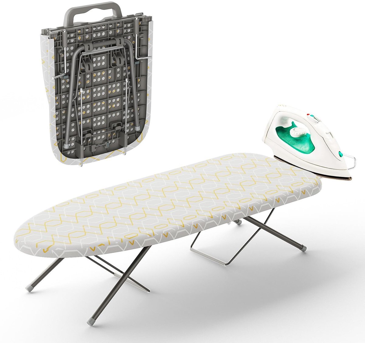 Omgoods - Vouwbare Strijkplank Compact met Antislip