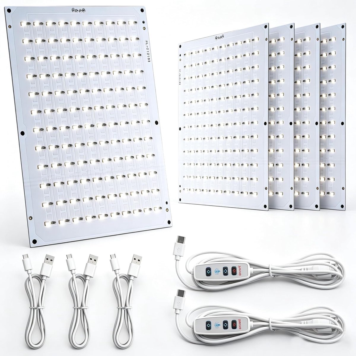 Lithofaan LED-achtergrondverlichtingsbord, compatibel met Bambulab A1/A1 mini Combo/P1P/P1S/X1C/X1E AMS 3D-printer, LED-achtergrondverlichtingspanelen voor fotomodel en 3D-geprint lichtpaneel