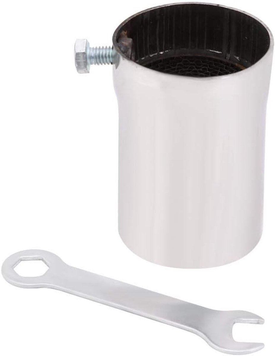 51 mm roestvrij staal universele motorfiets uitlaat geluiddemper inzetstuk DB Killer Noise Eliminator (3)-Db Moordenaar 51Mm