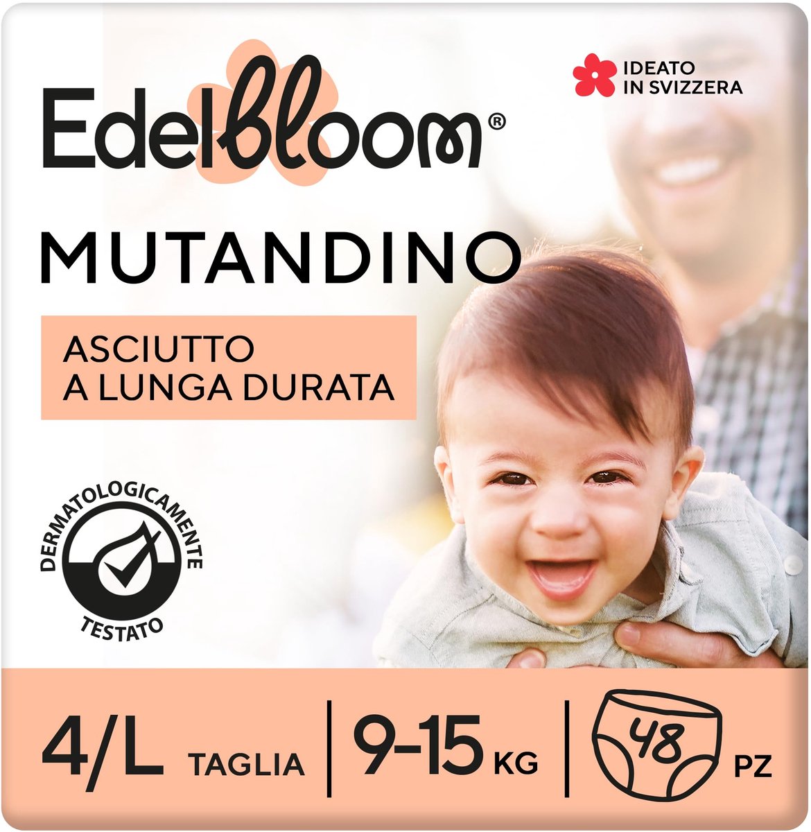 SnelShoppen - 48 Luierbroekjes Maat 4 (9-15 kg) - Ultraabsorberend, Ademend, Hypoallergeen, Extra Zacht - Dermatologisch Getest - Veilige Lekbeschermi